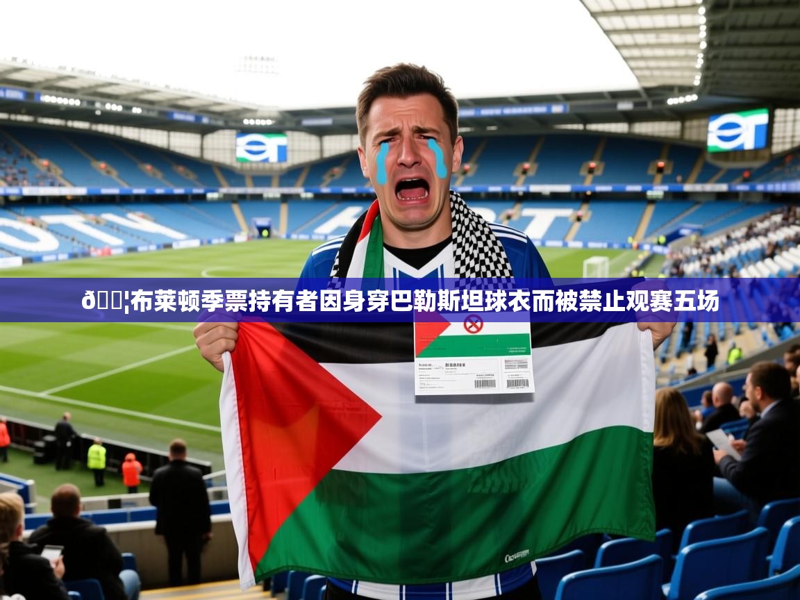 2025爱游戏体育(中国)官方网站😦布莱顿季票持有者因身穿巴勒斯坦球衣而被禁止观赛五场